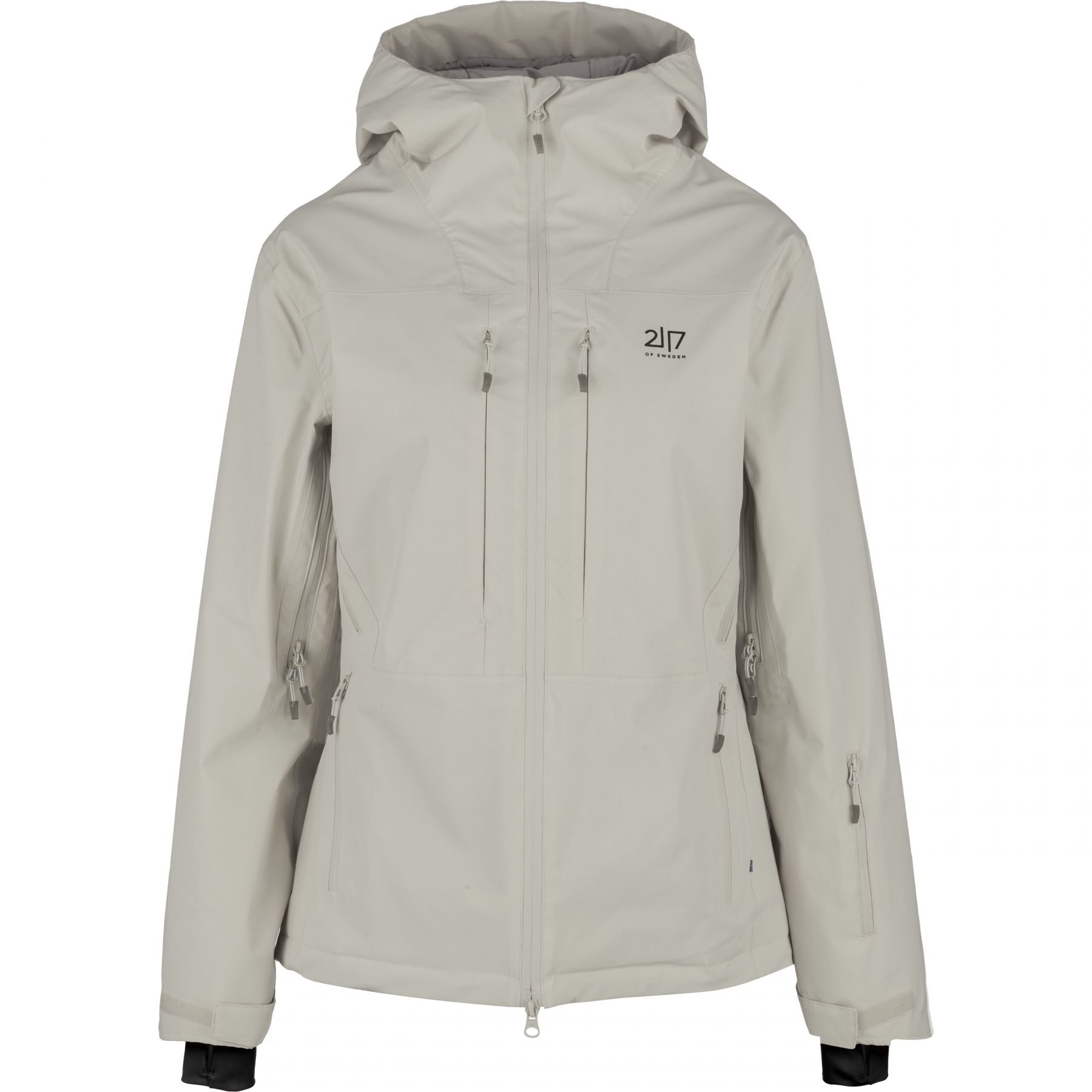 2117 of Sweden Nausta, manteau de ski, femmes, beige