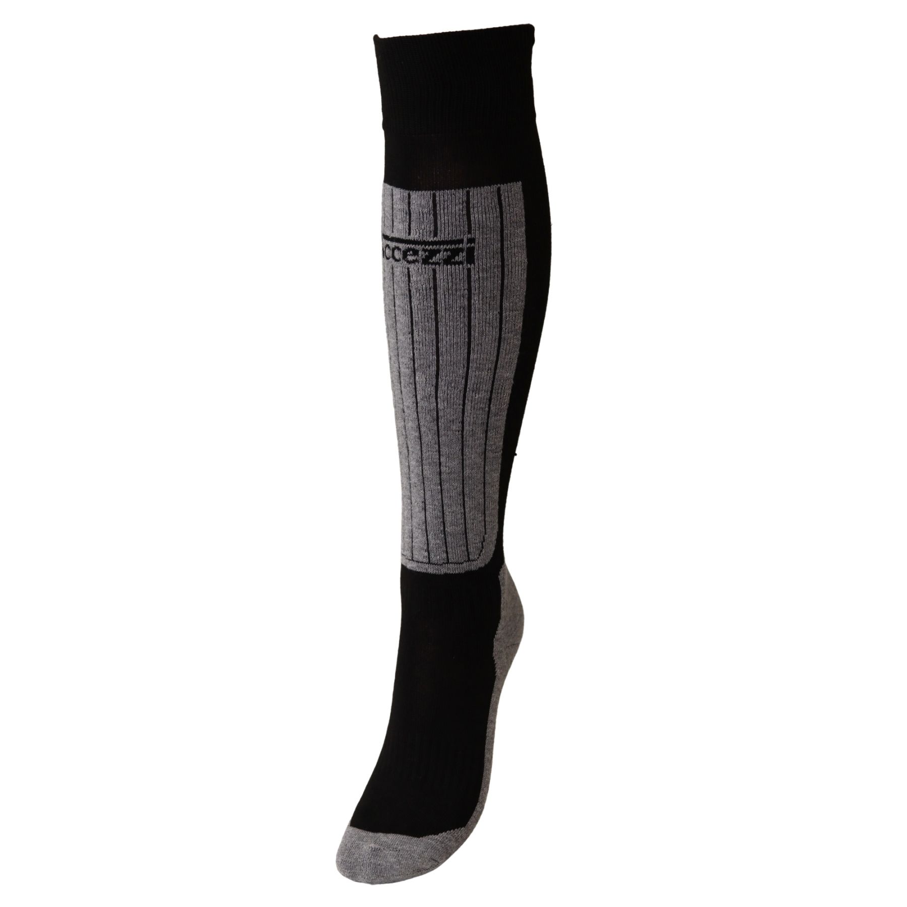 Accezzi Coolmax, chaussettes de ski, noir