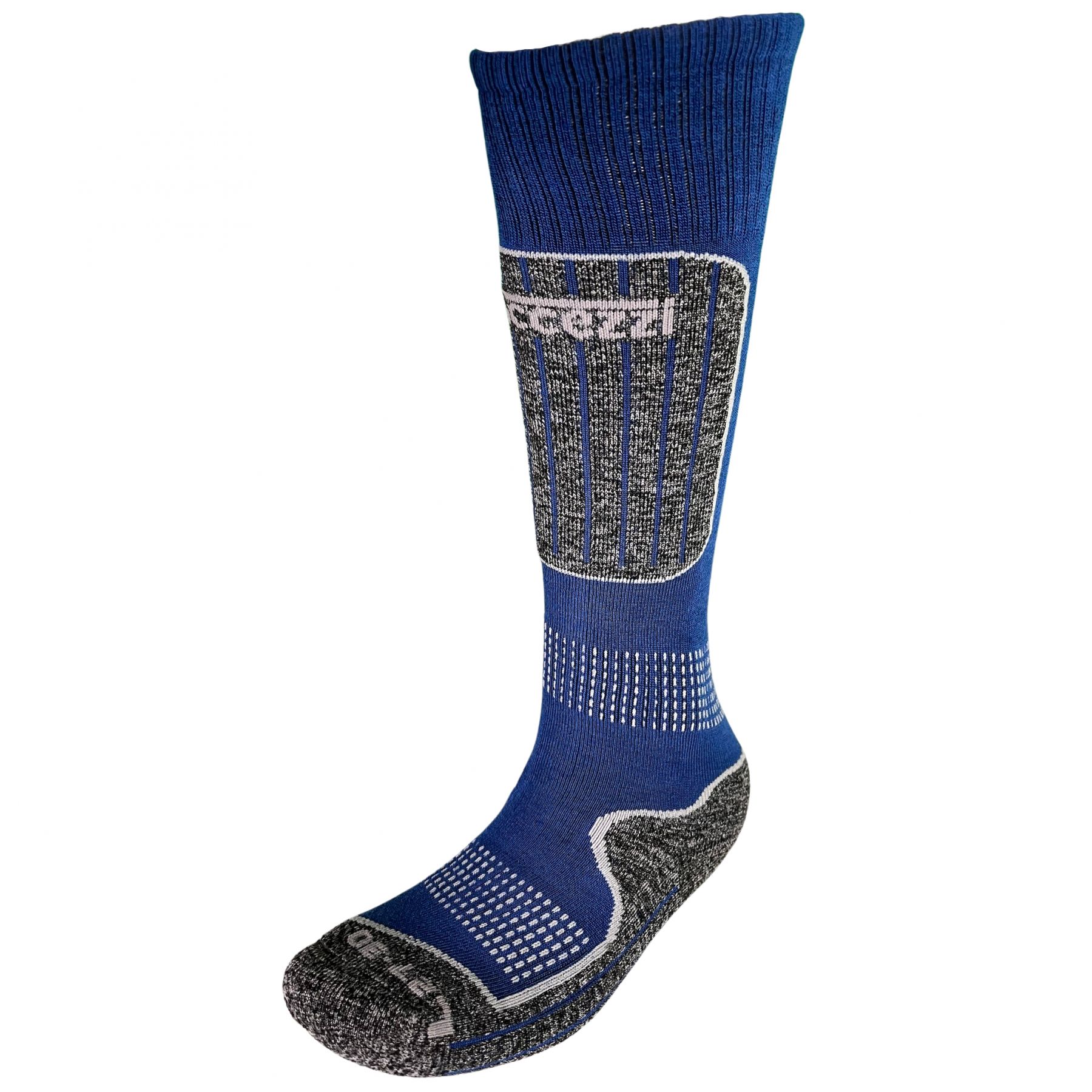 Accezzi Merino 20, chaussettes de ski, junior, bleu