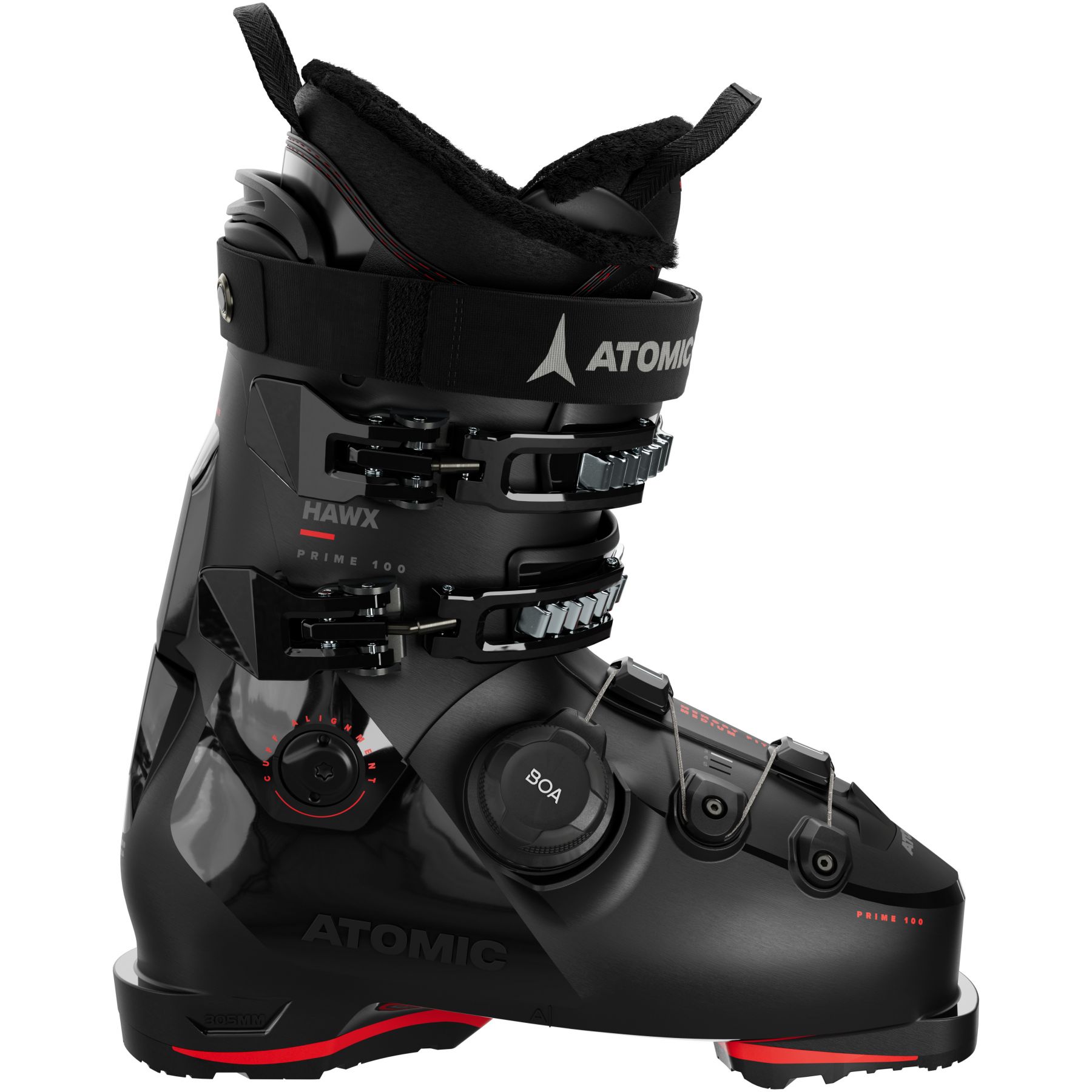 Atomic Hawx Prime 100 BOA GW, chaussures de ski, hommes, noir