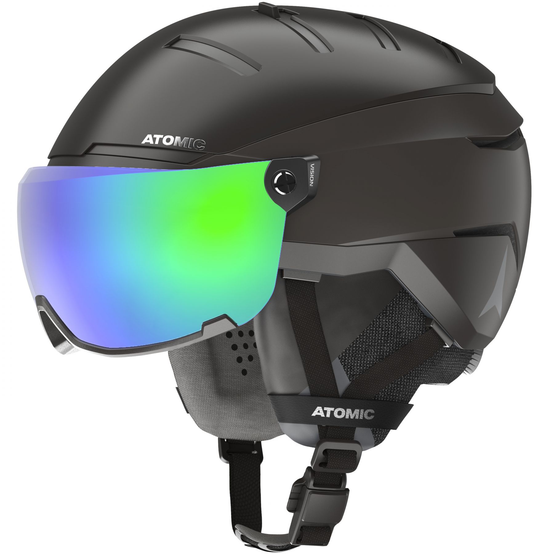 Atomic Savor GT Amid Visor HD, casque de ski à visière, noir