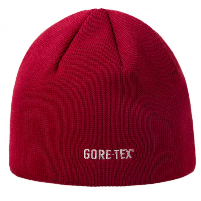 Bonnet tricoté Kama avec Gore-Tex, rouge