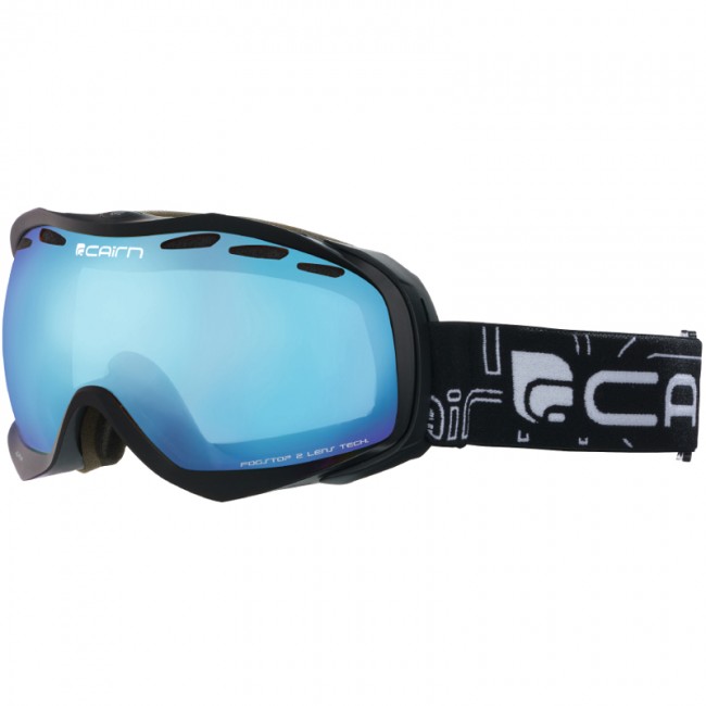 Cairn Alpha, lunettes de ski, noir bleu