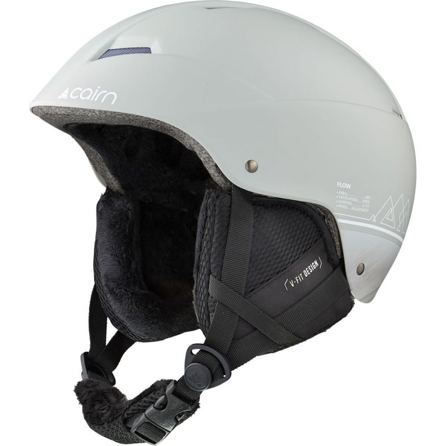 Cairn Flow, casque de ski, gris clair