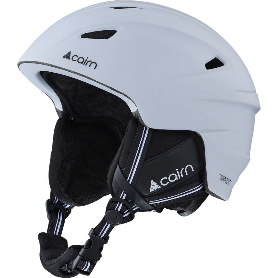 Cairn Impulse, casque de ski, mat blanc