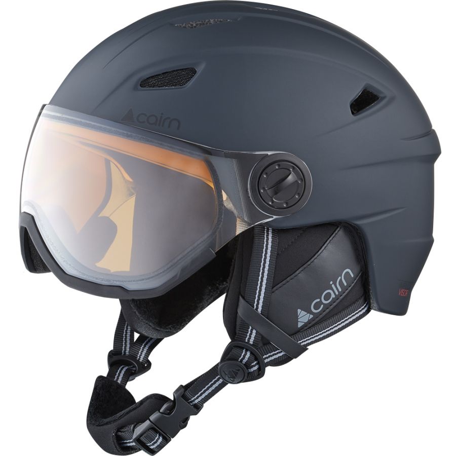 Cairn Impulse Visor Photochromic, casque de ski avec visière, gris