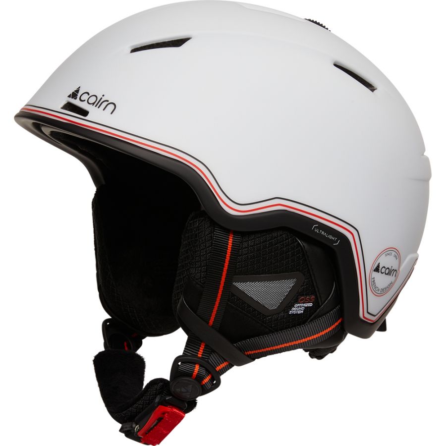 Cairn Infiniti, casque de ski, mat blanc