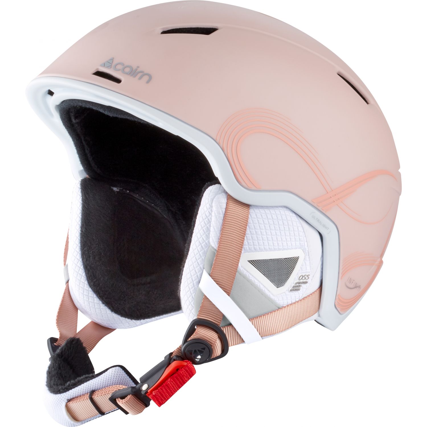 Cairn Infiniti, casque de ski, rose