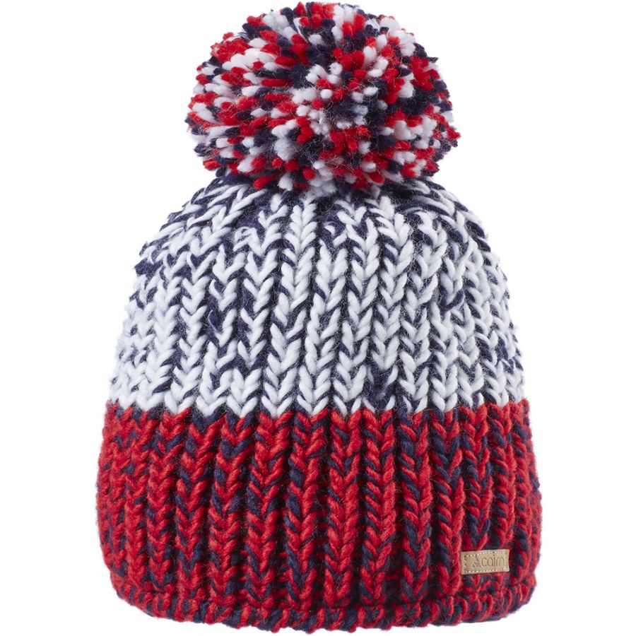 Cairn Justin chapeau, junior, rouge/bleu