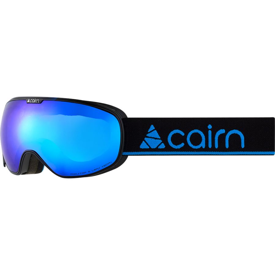 Cairn Magnetik J SPX3000, masque de ski, junior, mat noir/bleu