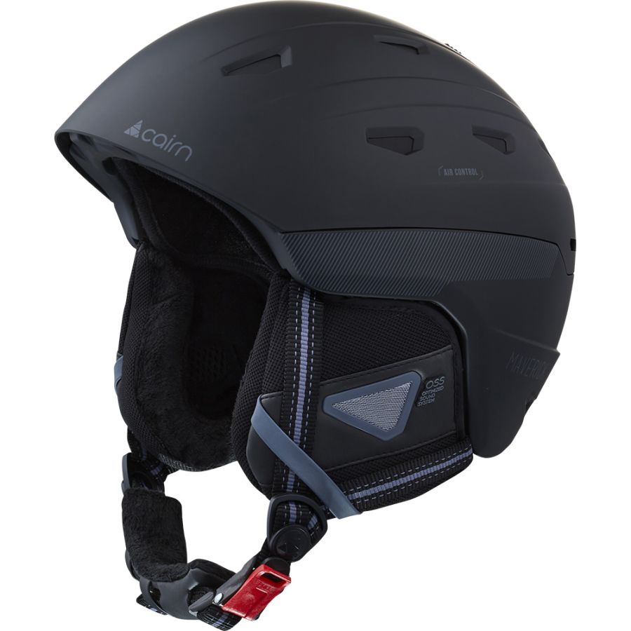 Cairn Maverick, casque de ski, mat noir