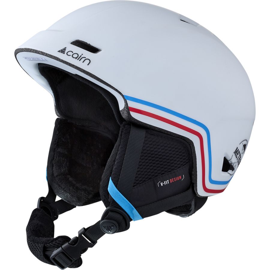 Cairn Meteor, casque de ski, mat blanc