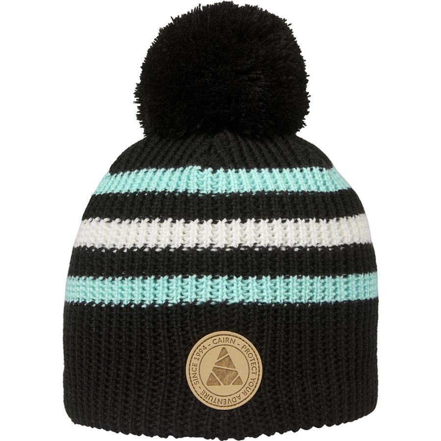 Cairn Mona chapeau, junior, noir/bleu