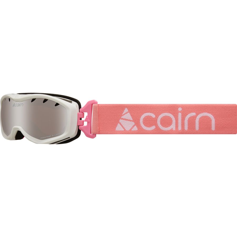 Cairn Rush SPX3000, lunettes de ski, junior, blanc/rose clair