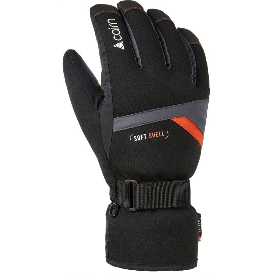 Cairn Styl 2 C-Tex, gants de ski, hommes, graphite scarlet