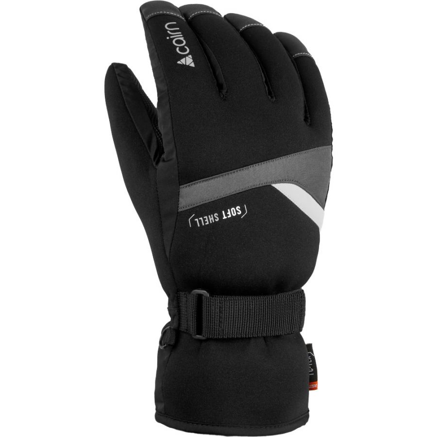 Cairn Styl 2 C-Tex, gants de ski, hommes, noir/gris