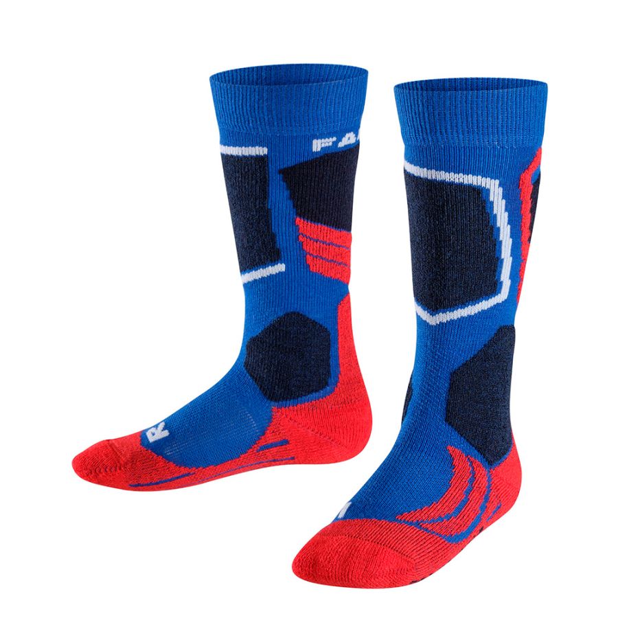 Chaussettes de ski Falke SK2, enfants, bleues