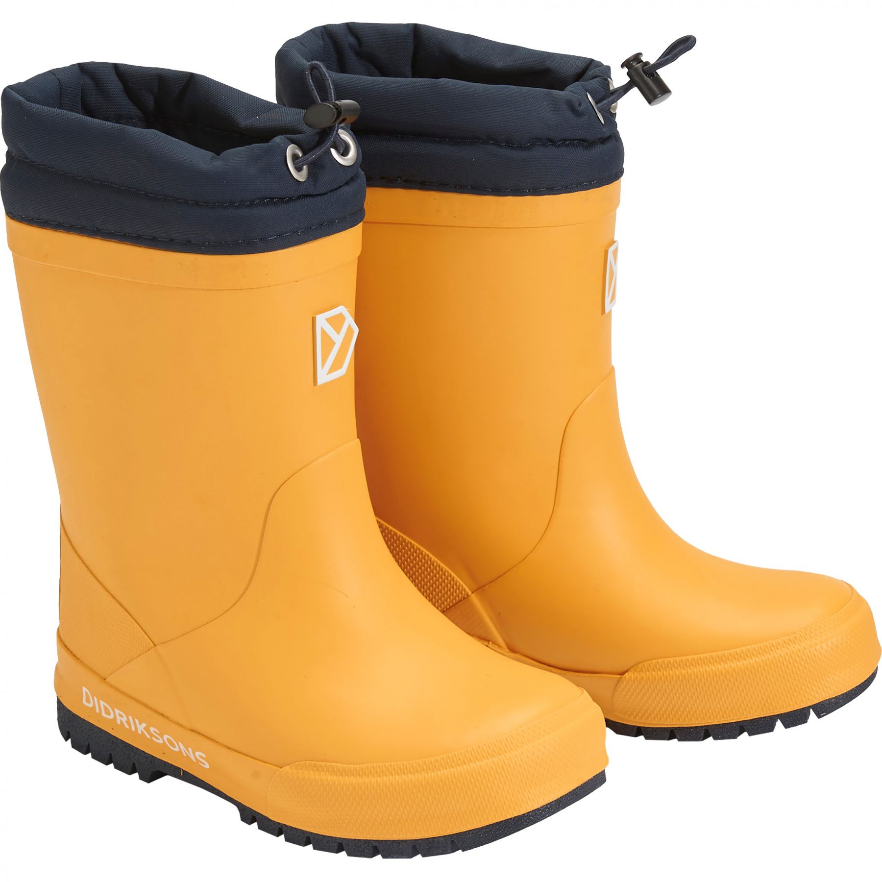 Didriksons Slush, bottes en caoutchouc thermiques, junior, jaune