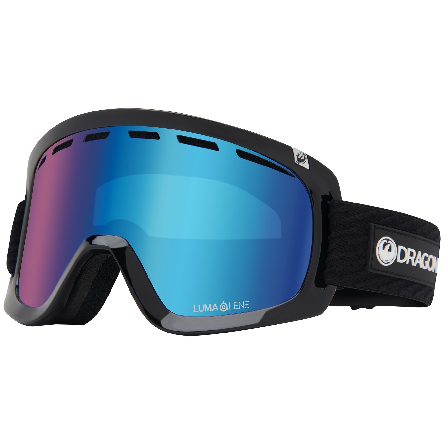 Dragon D1 OTG, masque de ski, icon blue