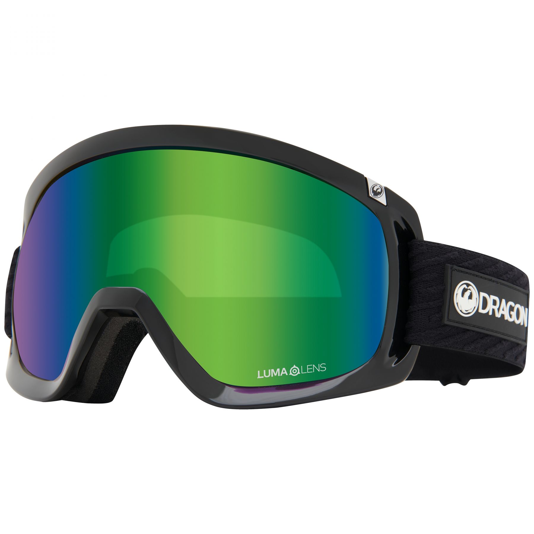 Dragon D3 OTG, masque de ski, icon green