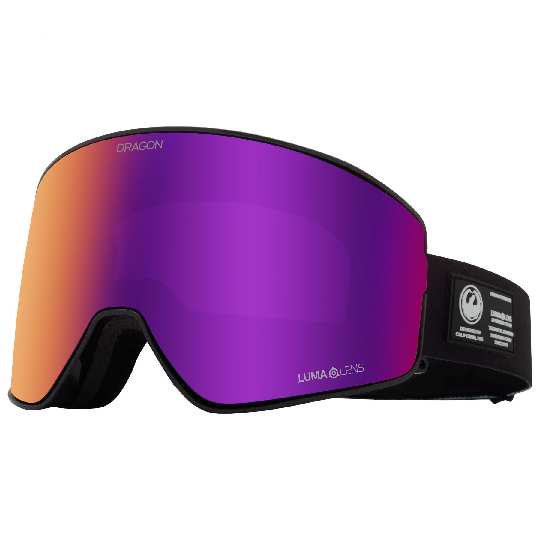 Dragon PXV2, masque de ski, Black Pearl