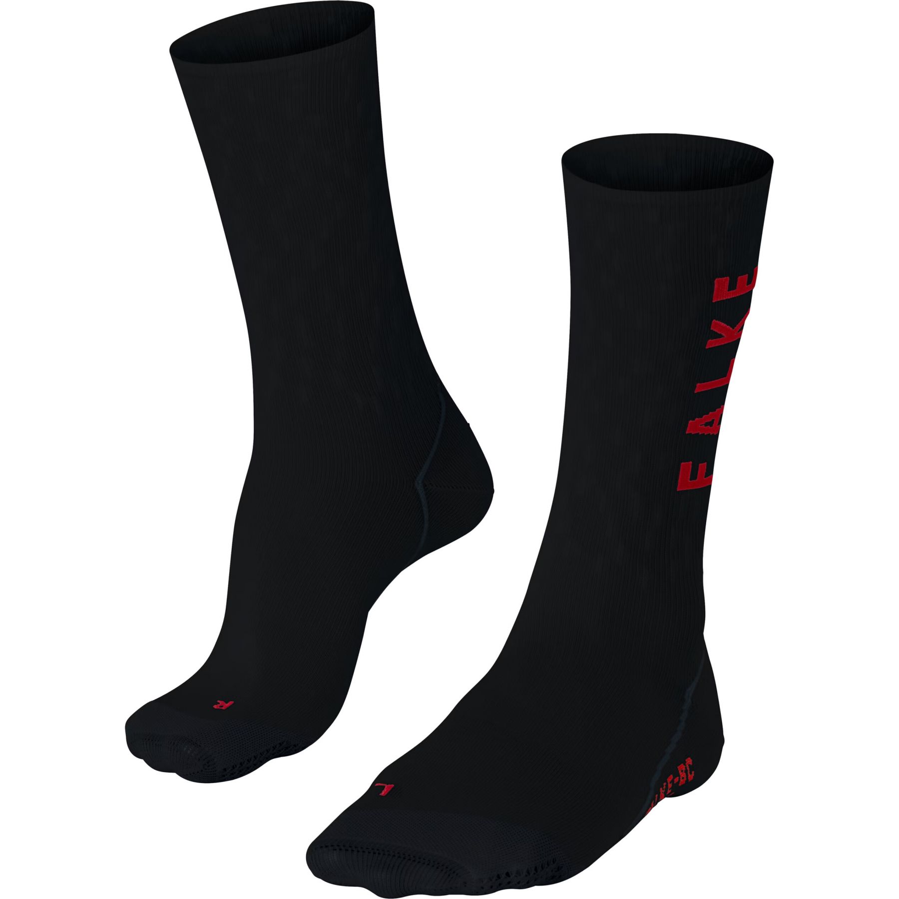 Falke BC Impulse, chaussettes de vélo, noir