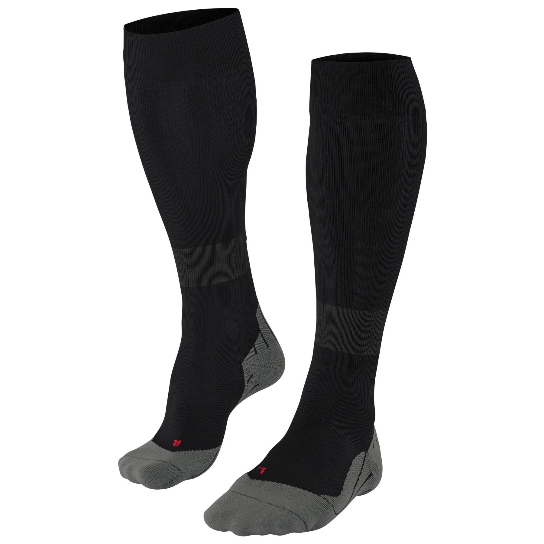 Falke RU Compression Energy, chaussettes de course, hommes, noir