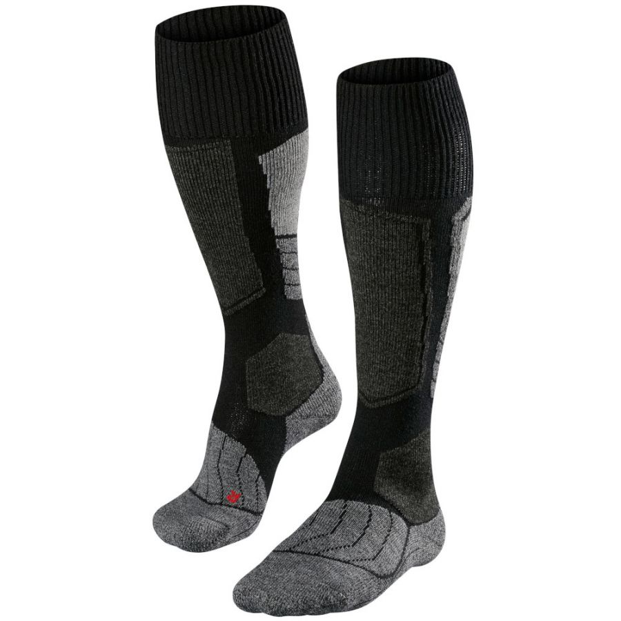 Falke SK1, Chaussettes de ski, Hommes, Noir