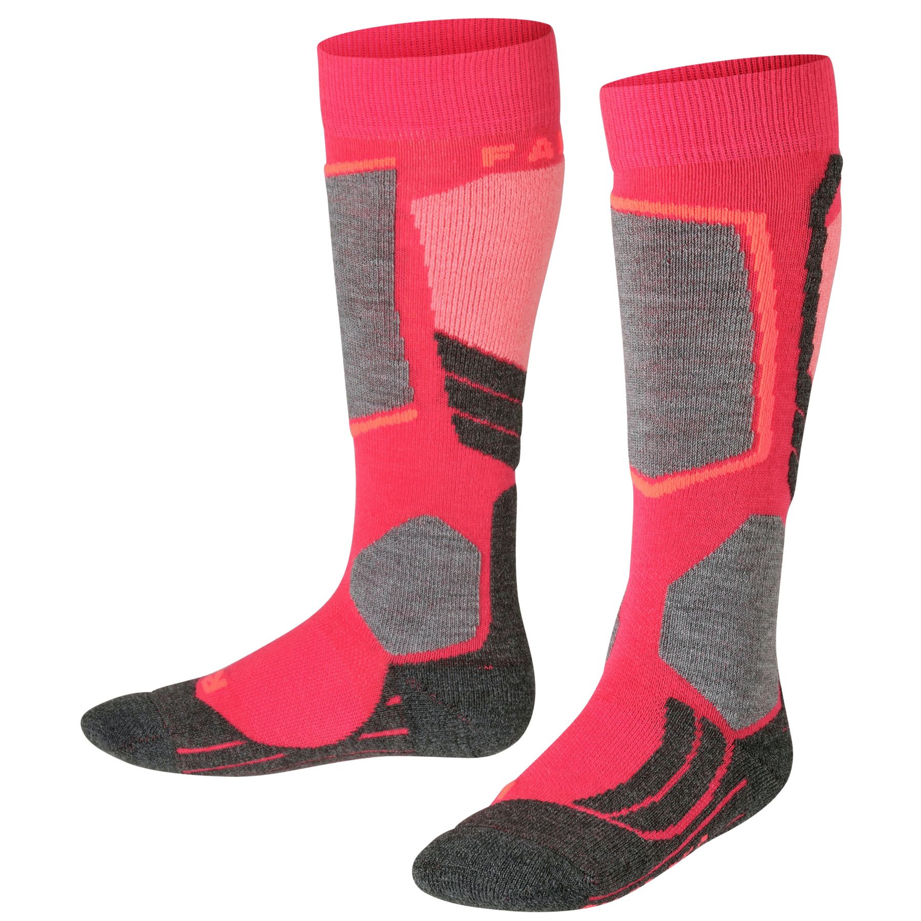 Falke SK2, Chaussettes de ski, Enfant, Rouge