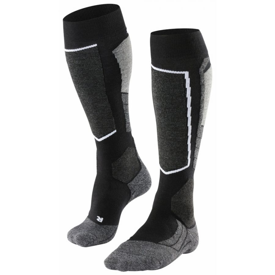 Falke SK2 Chaussettes de ski, hommes, noir