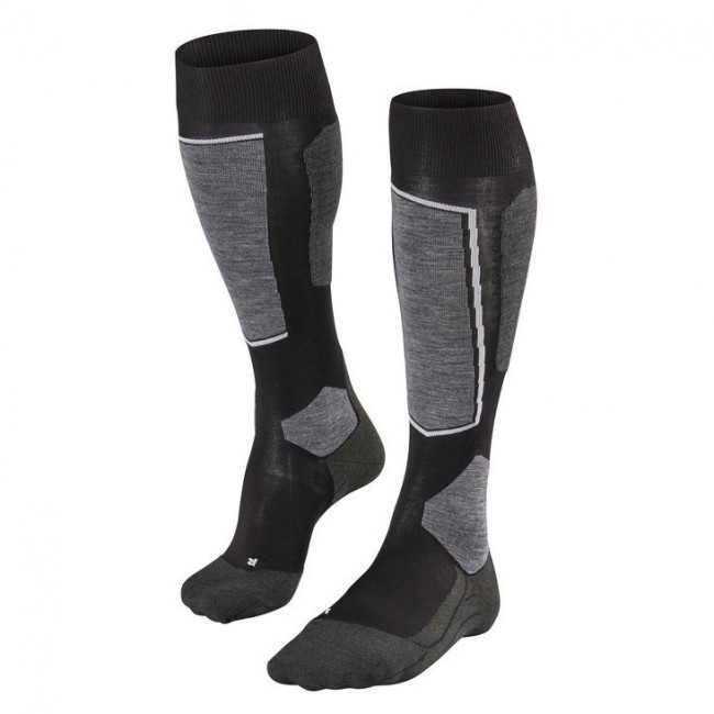 Falke SK6 chaussettes de ski, femmes, noir