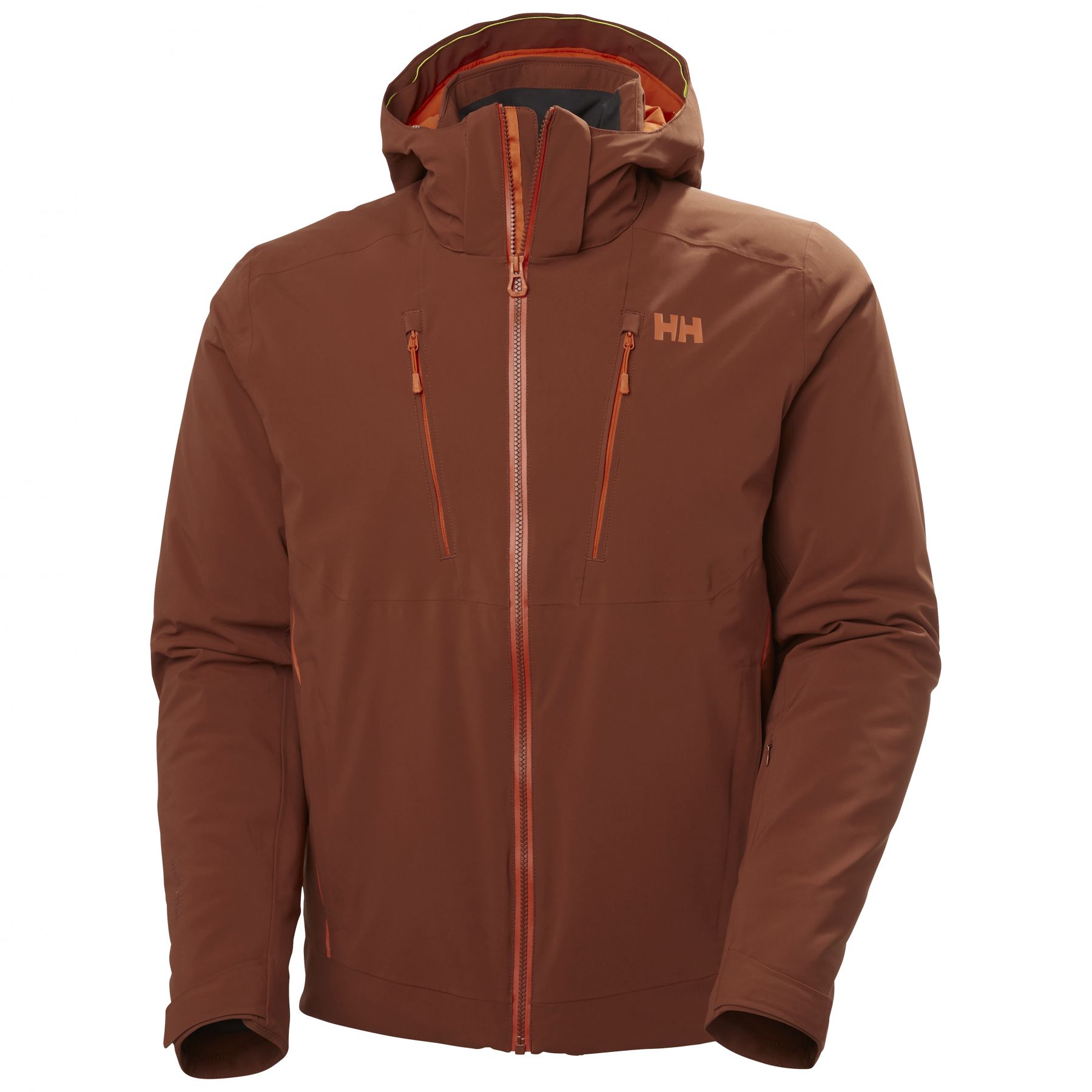 Helly Hansen Alpha 4.0, manteau de ski, hommes, marron