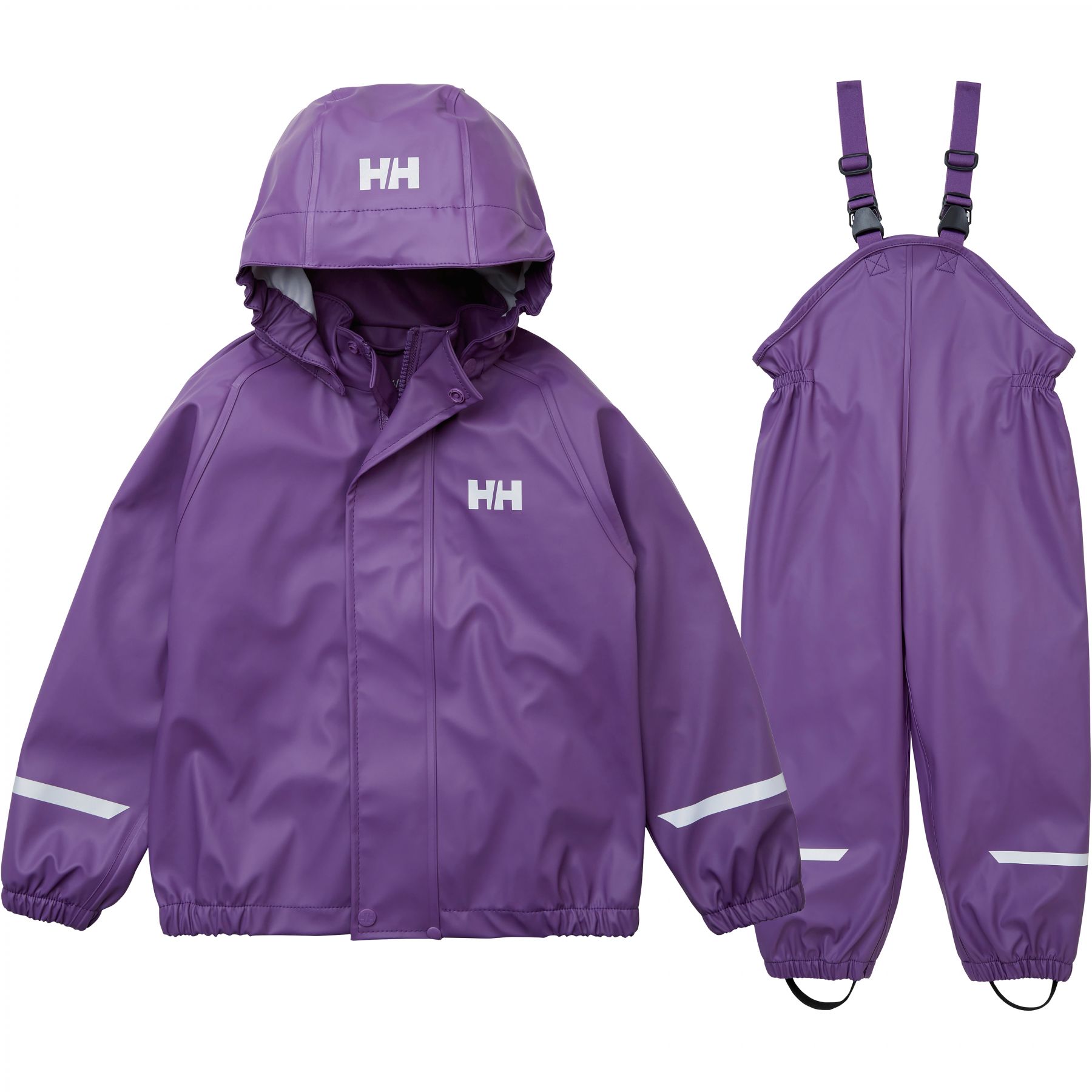 Helly Hansen Bergen 2.0 PU, jeu de pluie, enfants, violet