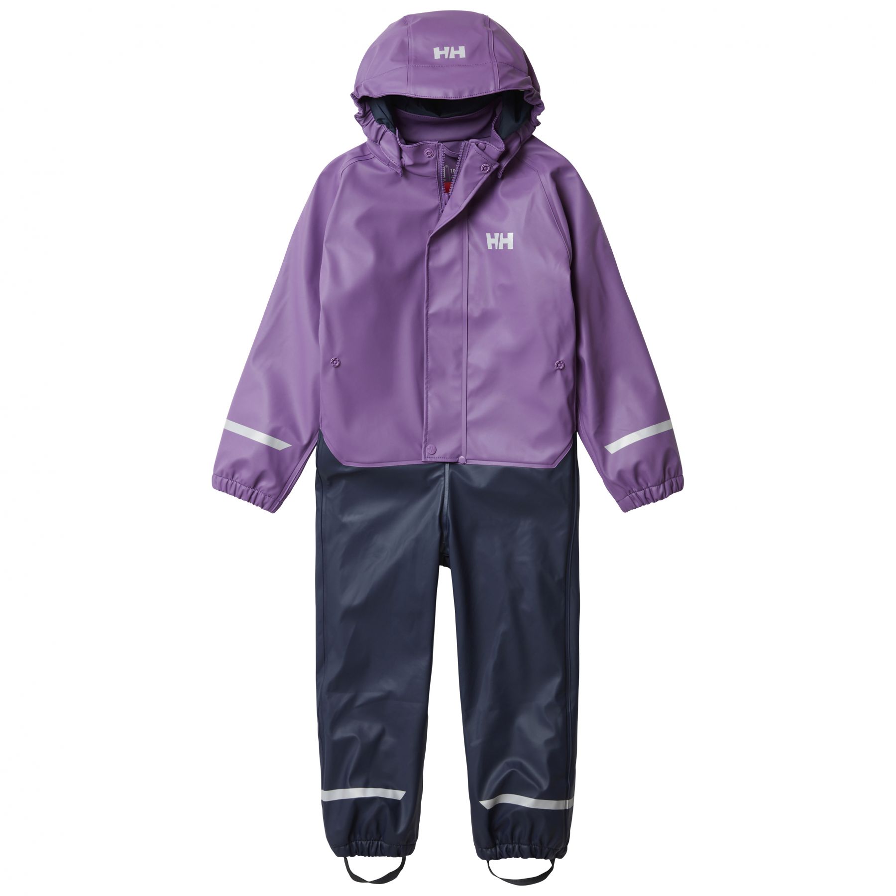 Helly Hansen Bergen Fleece PU, combinaison de pluie, enfants, violet