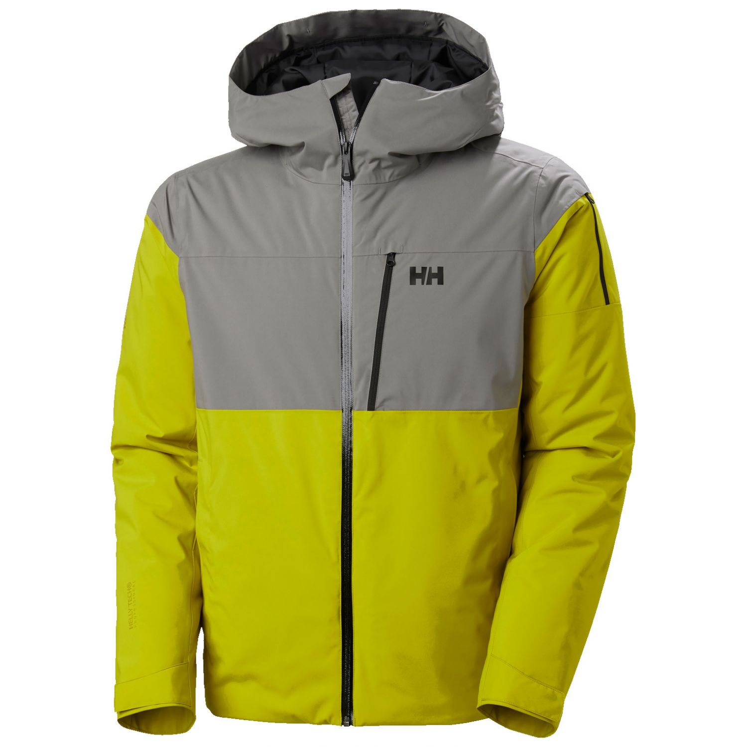 Helly Hansen Gravity Insulated, manteau de ski, hommes, chartreuse