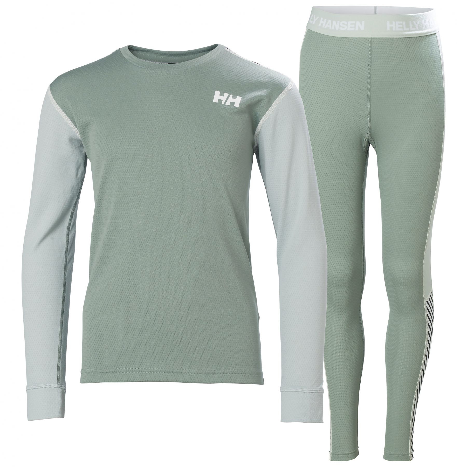 Helly Hansen HH Lifa Active, ensemble, junior, vert clair