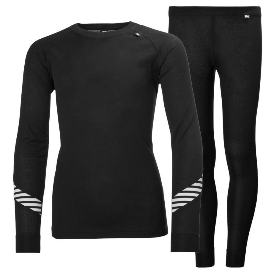 Helly Hansen HH Lifa, ensemble, junior, noir