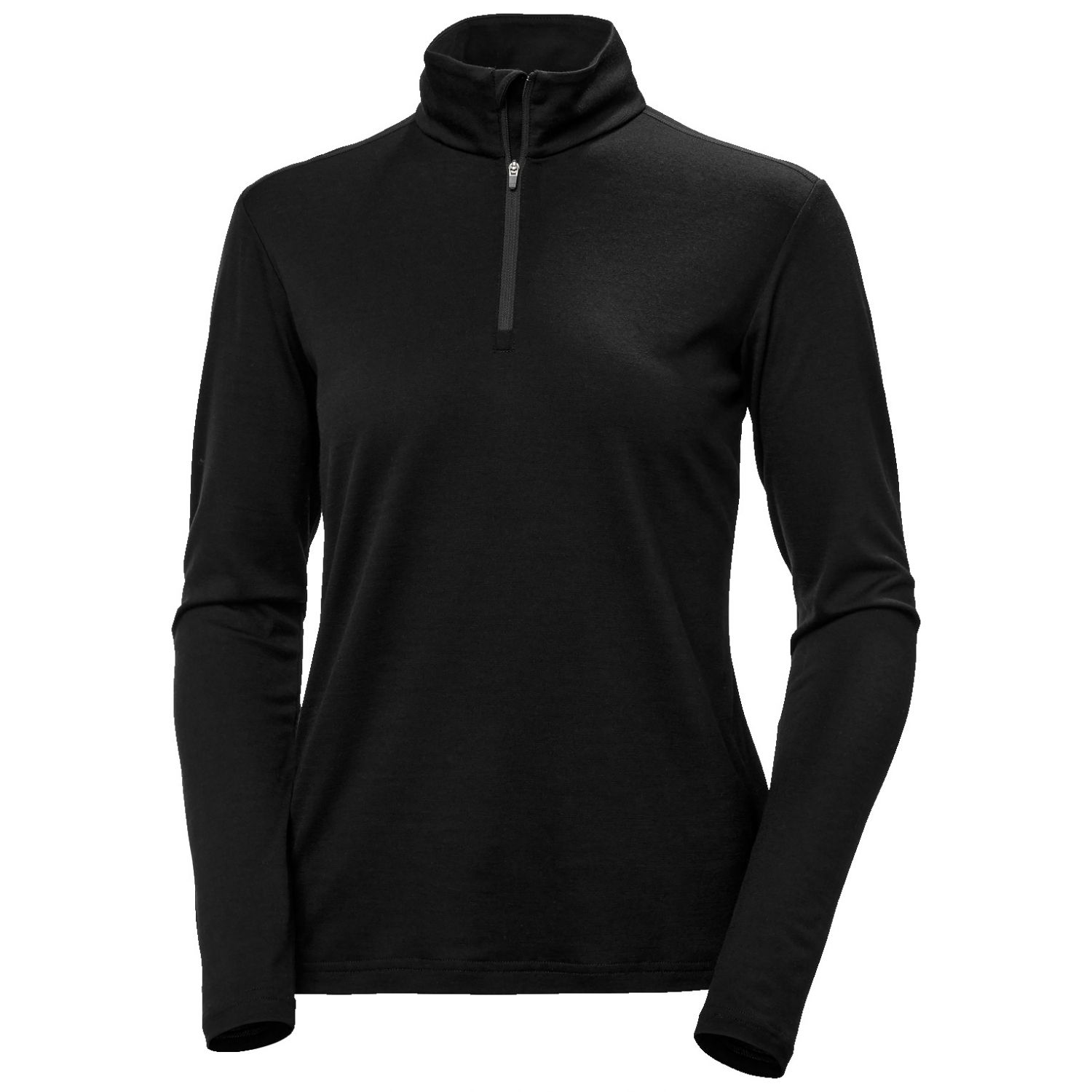 Helly Hansen HH Merino 1/2 Zip, femme, noir