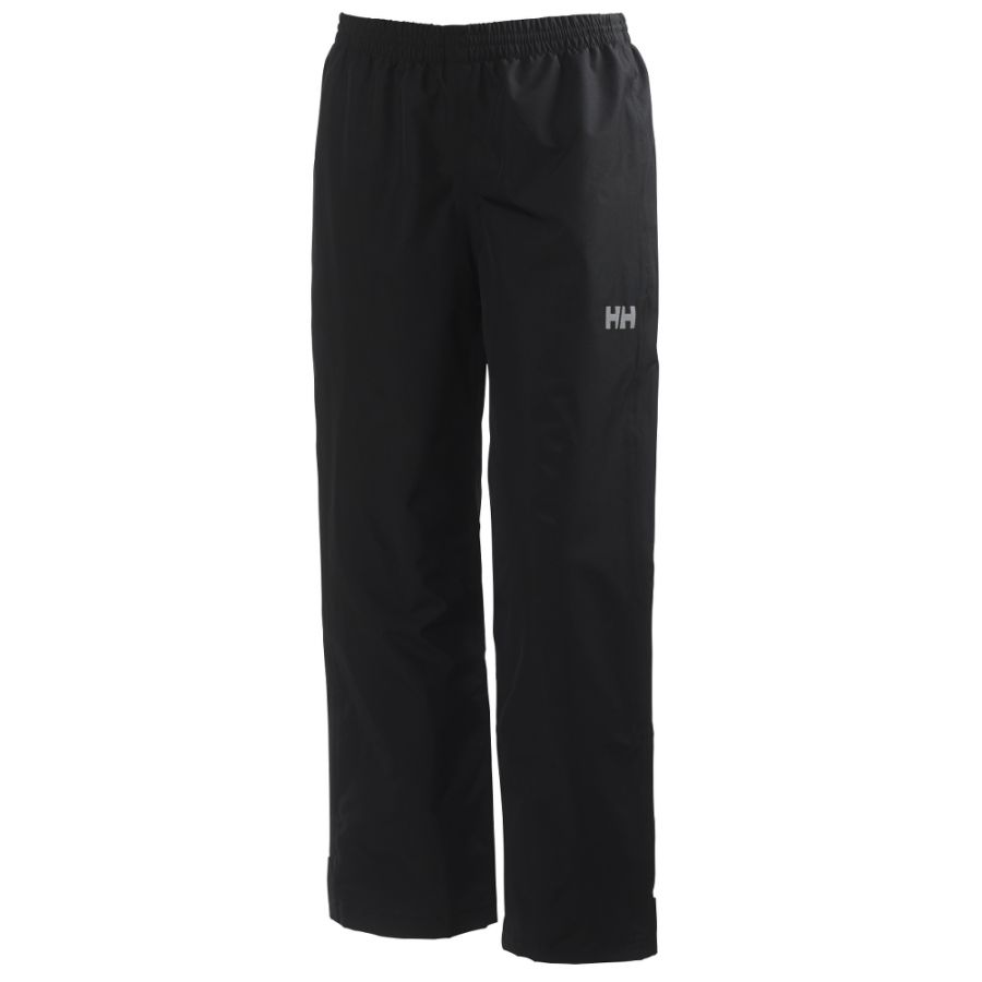 Helly Hansen JR Dubliner J, pantalon de pluie, junior, noir