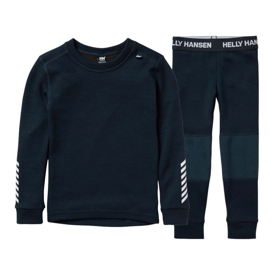 Helly Hansen K Lifa Merino, ensemble, junior, navy