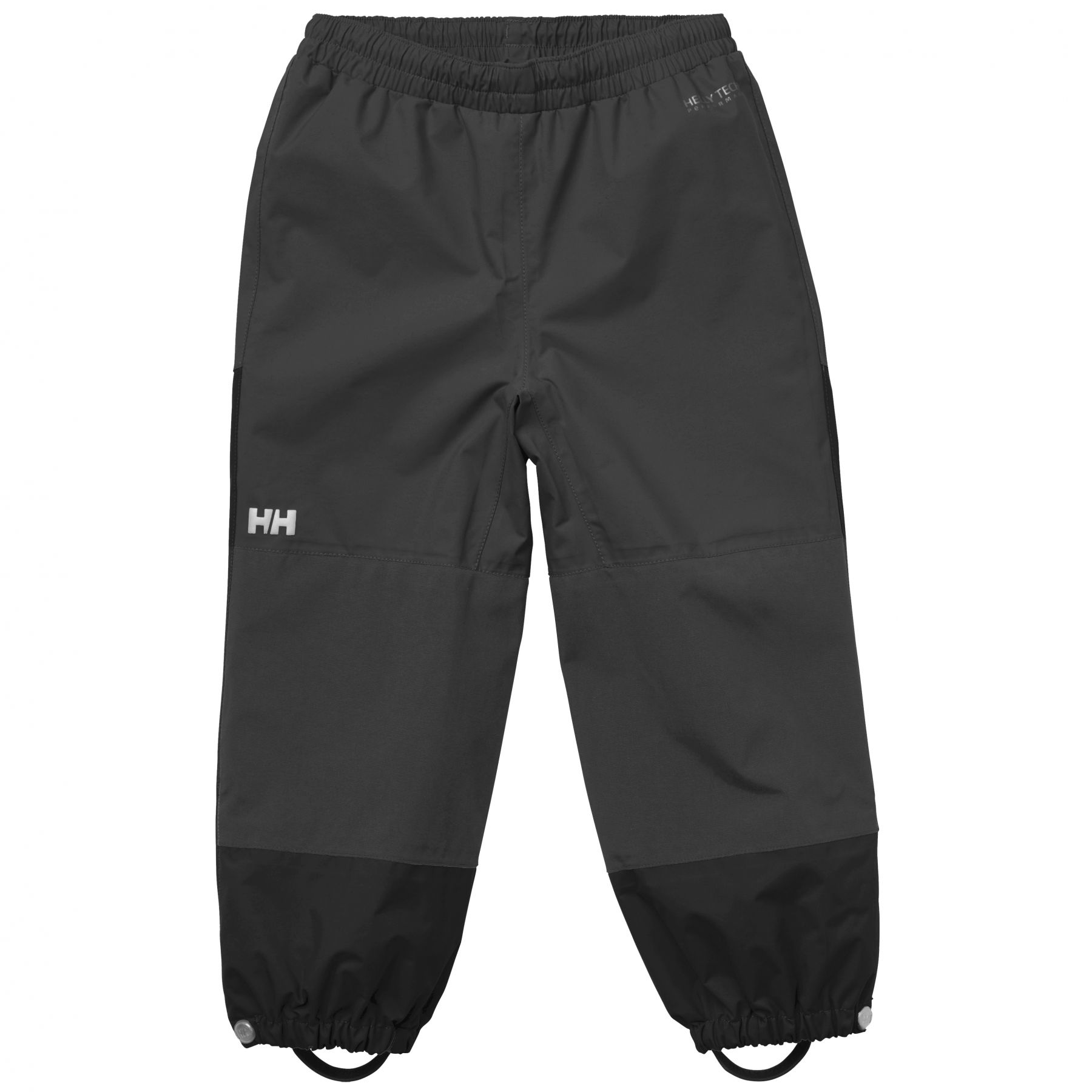 Helly Hansen K Shelter, pantalon de pluie, enfants, noir