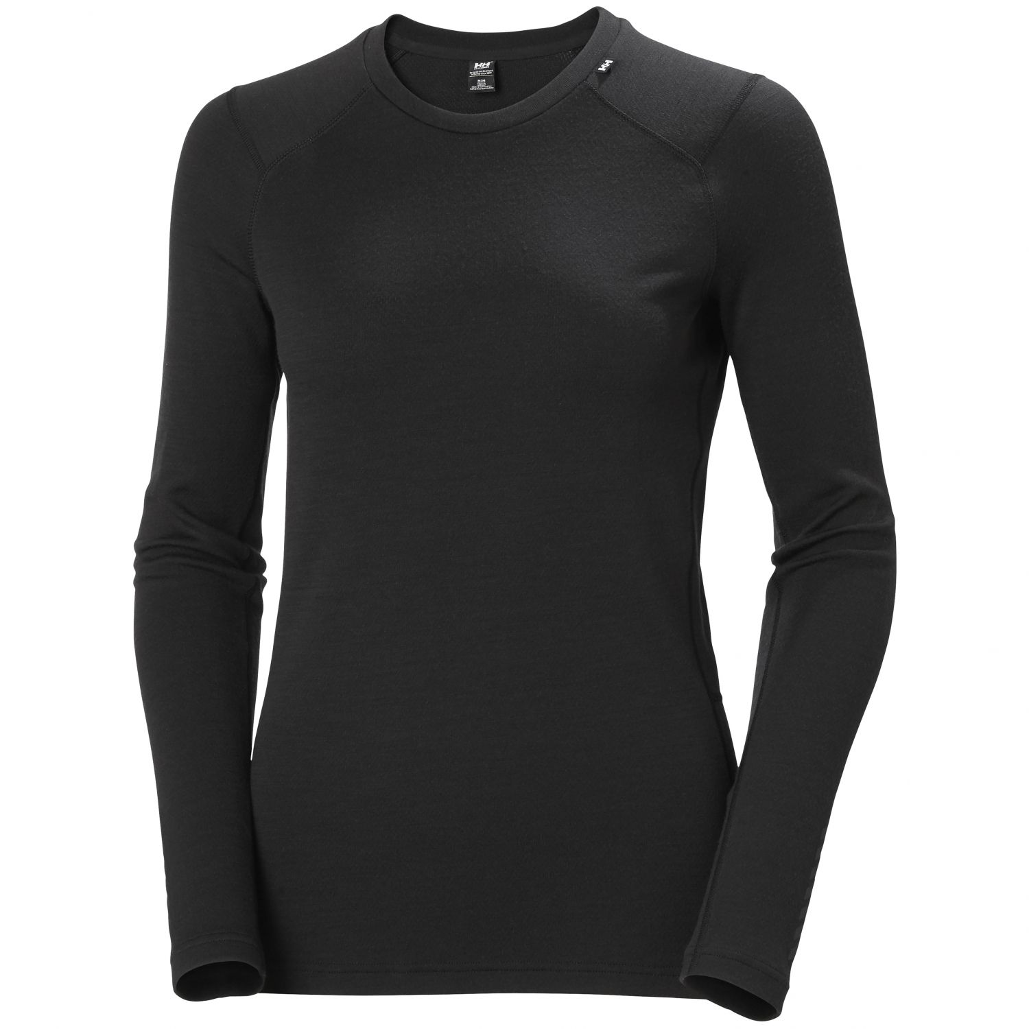 Helly Hansen Lifa Merino Midweight Crew, femmes, noir