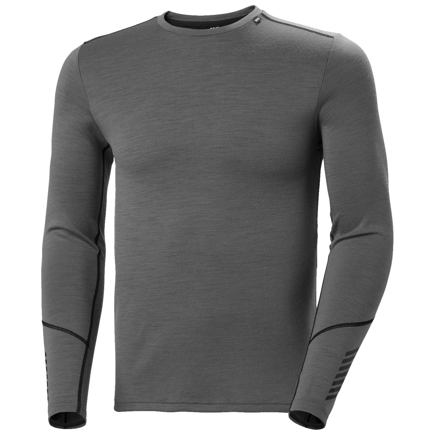 Helly Hansen Lifa Merino Midweight Crew, homme, gris