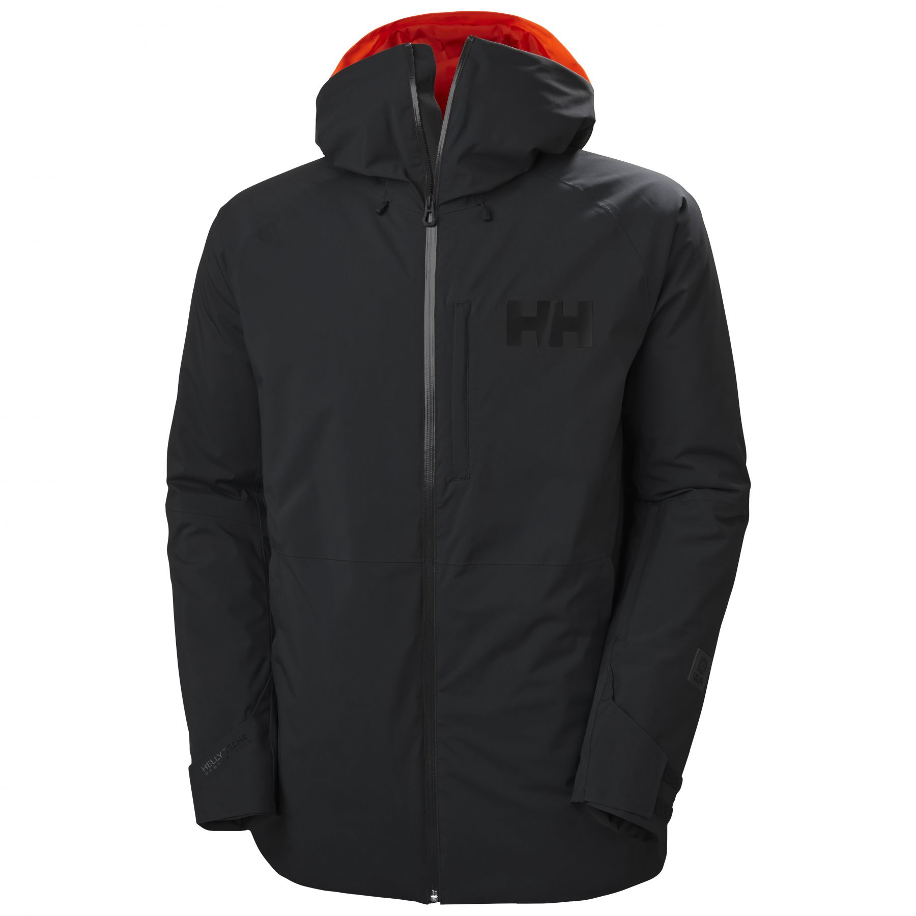 Helly Hansen Powderface, manteau de ski, hommes, noir