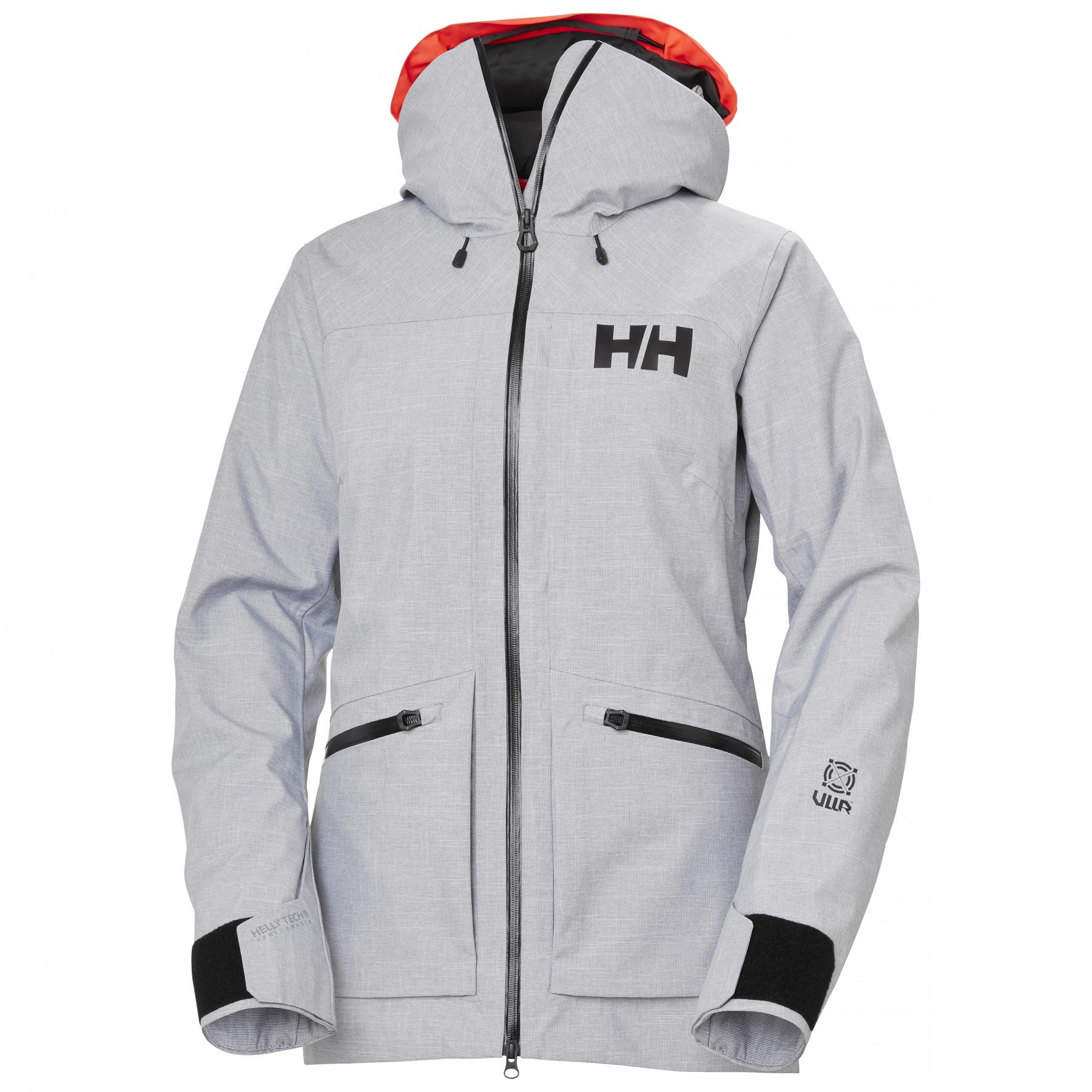 Helly Hansen Powderqueen 3.0, manteau de ski, femmes, gris clair