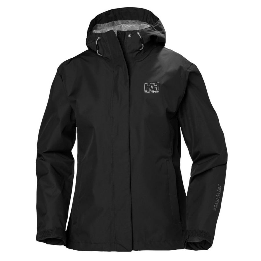 Helly Hansen Seven J imperméable, femmes, noir