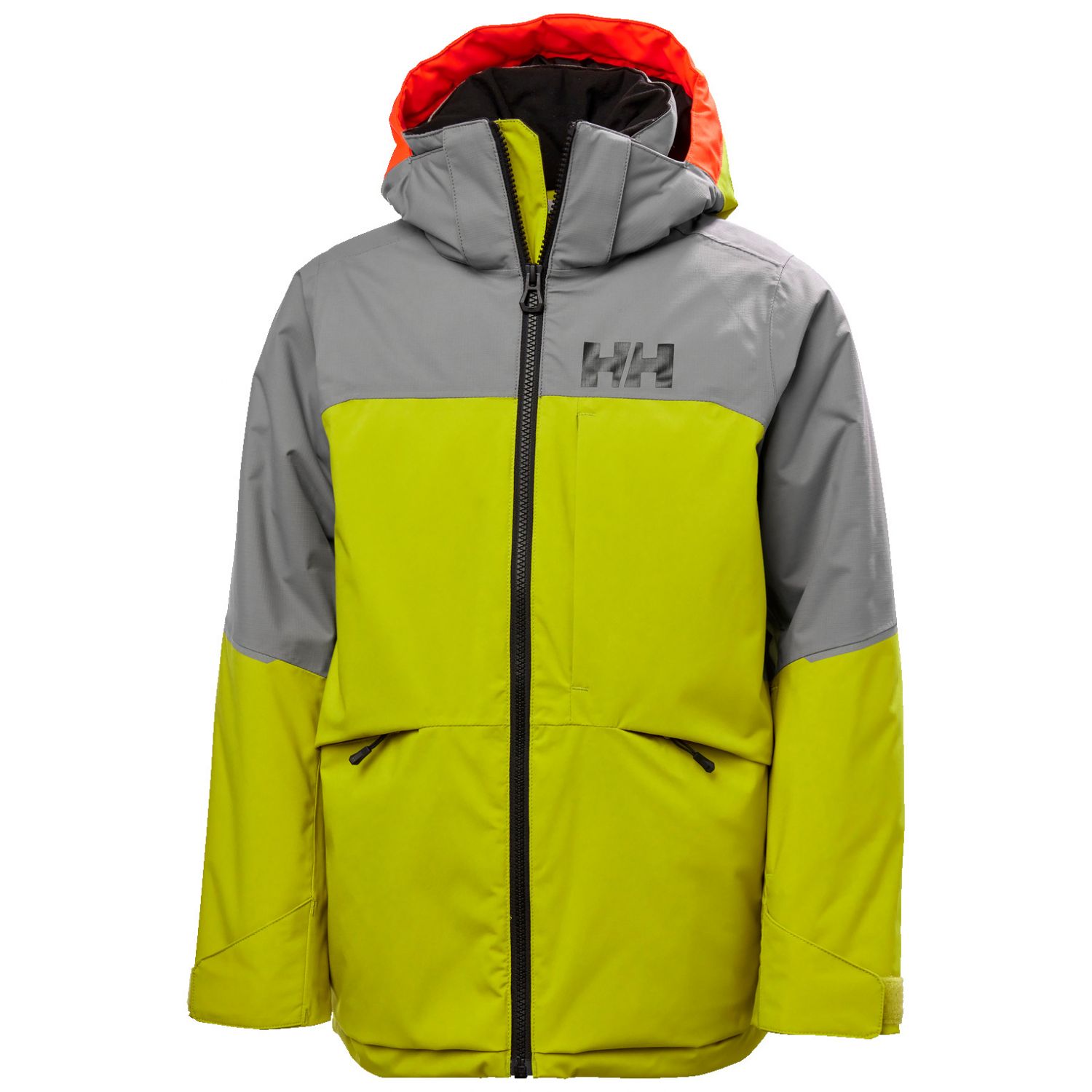 Helly Hansen Summit, veste de ski, junior, vert-jaune