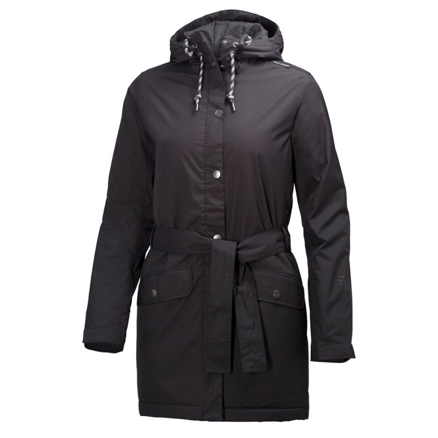 Helly Hansen W Lyness Insulated Coat, femmes, noir