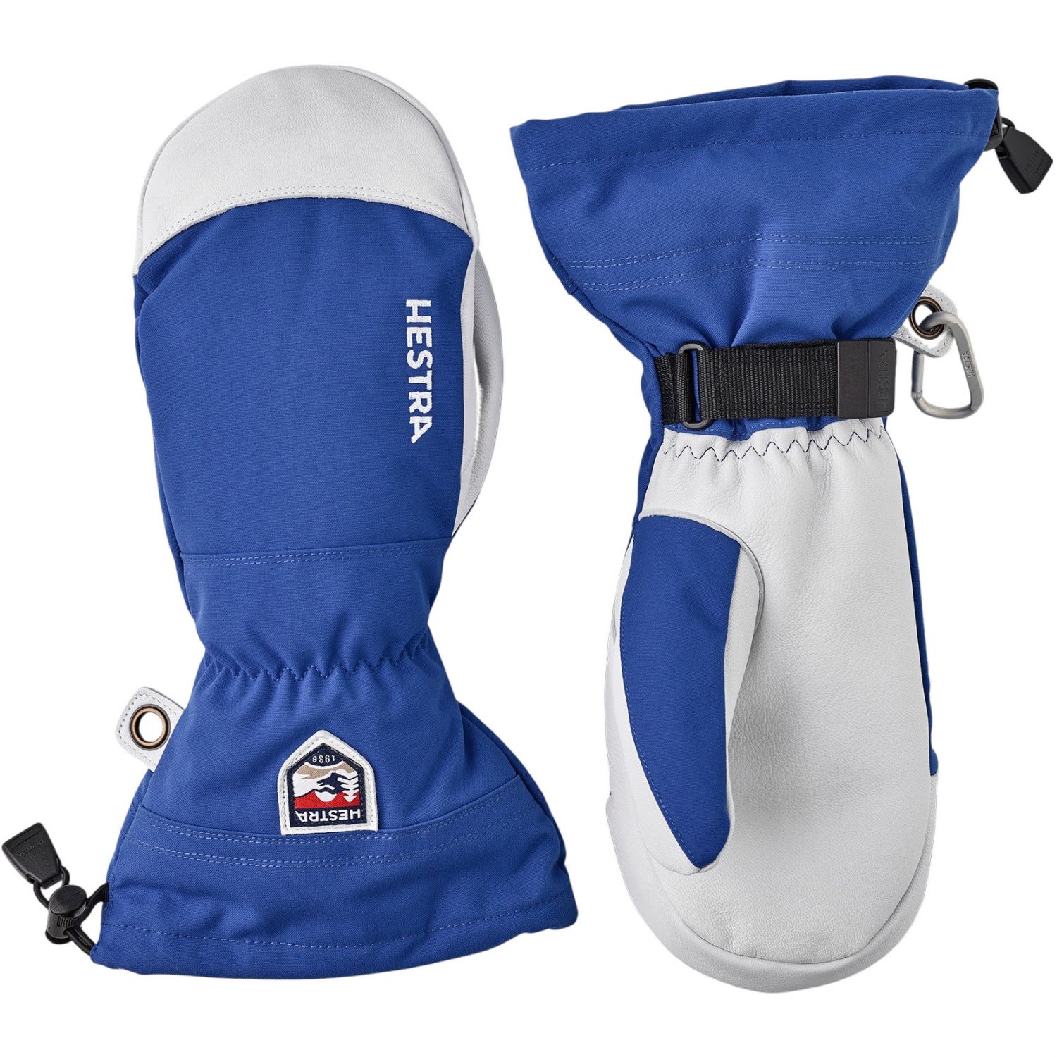 Hestra Army Leather Heli Ski, gants de ski, bleu