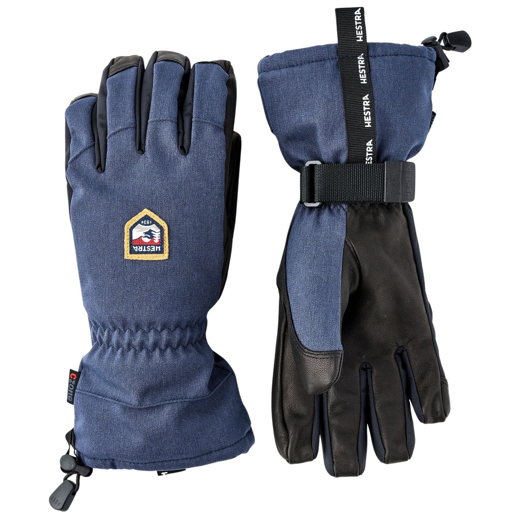 Hestra CZone Mountain, gants de ski, navy